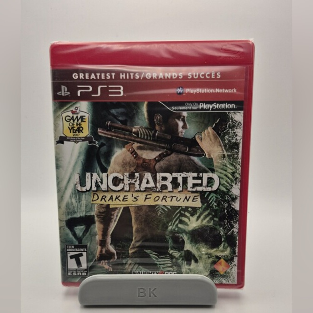 Sony PS3 Uncharted: Drake's Fortune - Red Case Brand New Factory Sealed